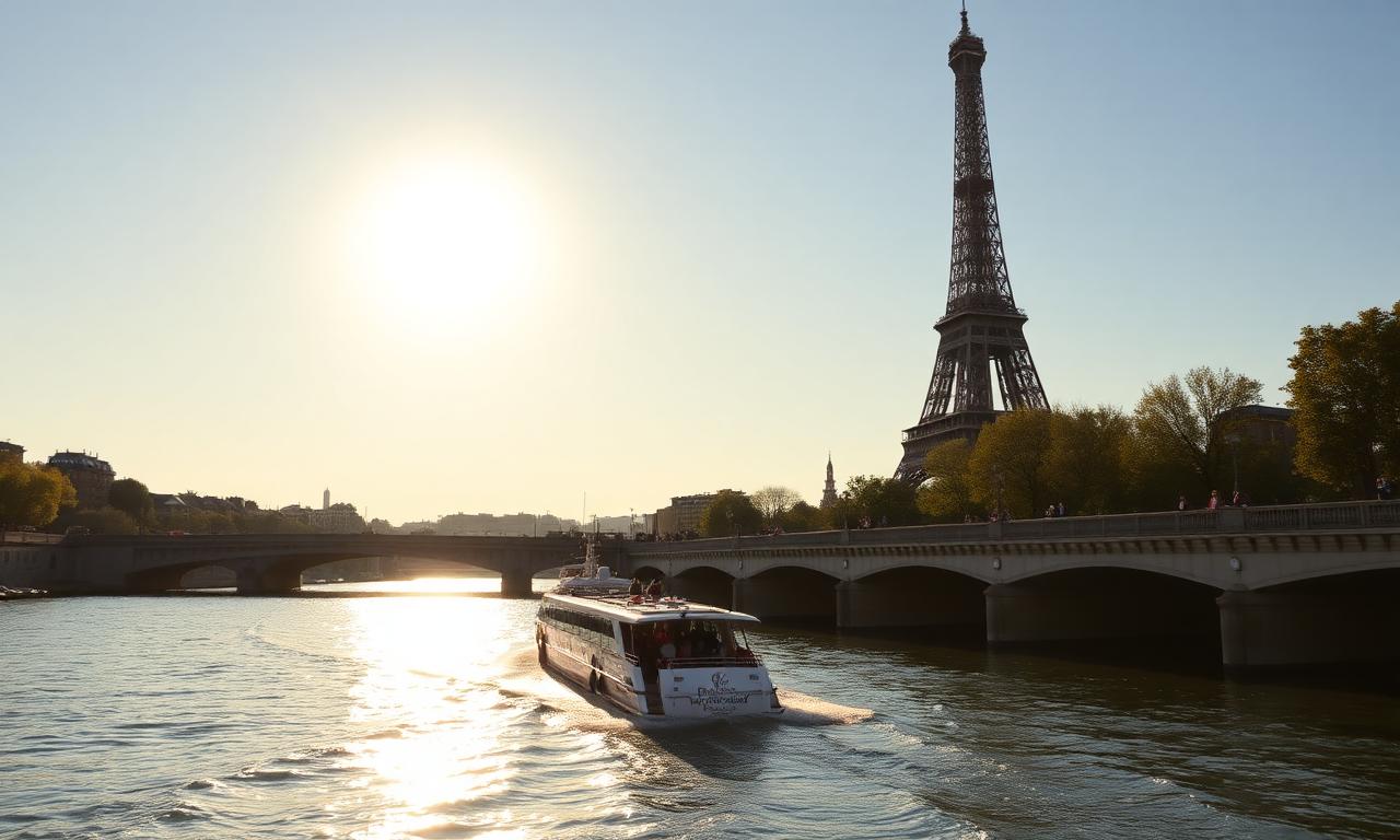 Torre Eiffel y paseo por el Sena